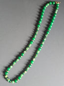 Green Jade & Green Howlite ft. Green & Gold Hematite