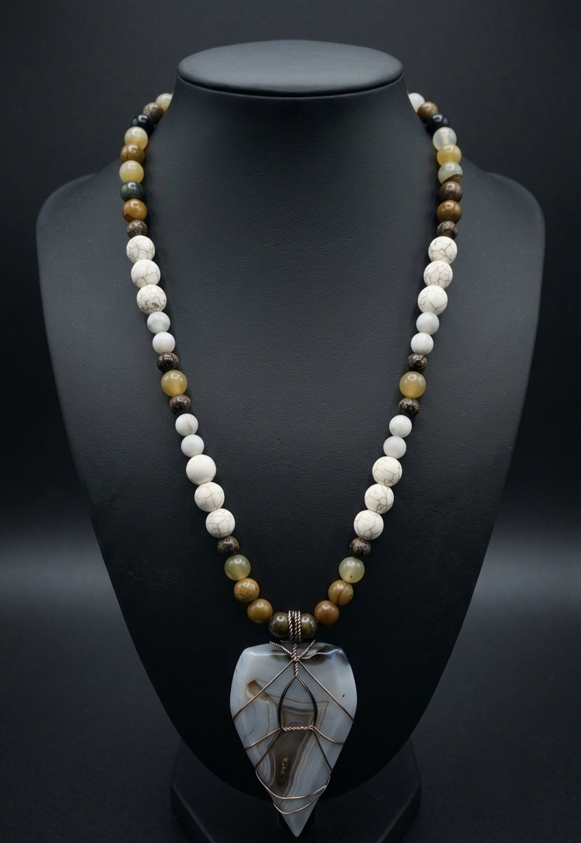 The Banded Pistachio Teardrop