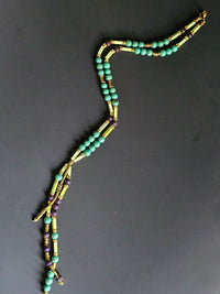 Ethereal Collection - Green & Teal Jaspers ft. Purple Druzy & Gold Hematite