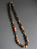 Smoky Quartz & Goldstone ft. Copper-tone Hematite