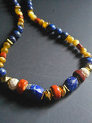 Red Jasper and Lapis Lazuli ft. Howlite & Golden Tigers Eye