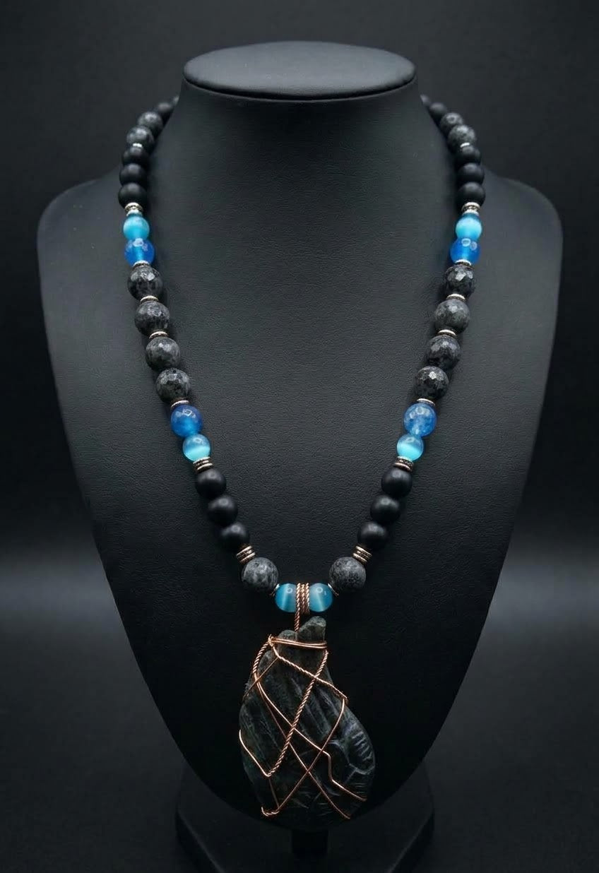 The Paladin Labradorite Feather