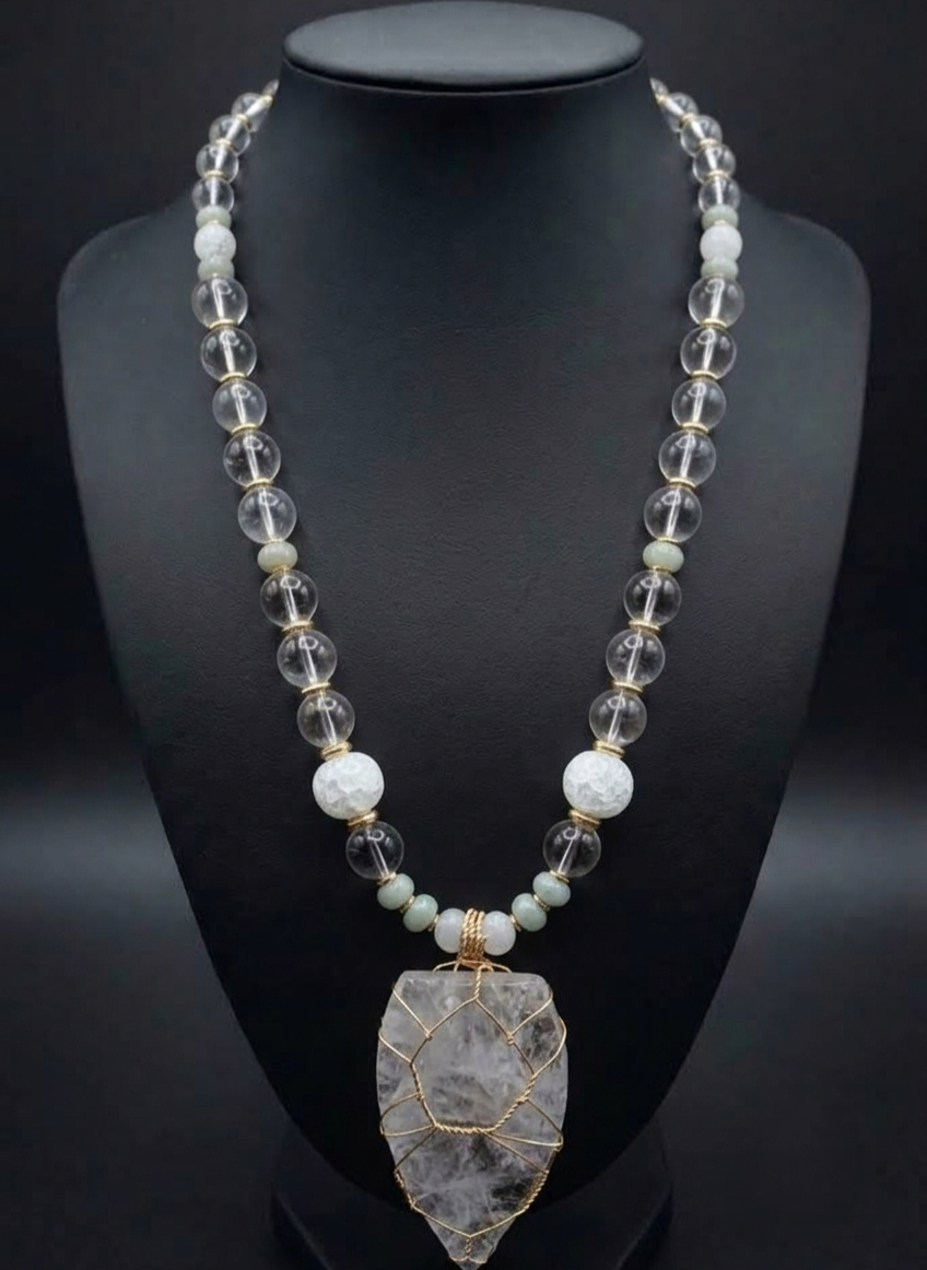 The Gauntlet Quartz Teardrop