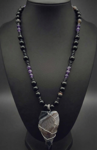 The Amethyst Shadow Teardrop