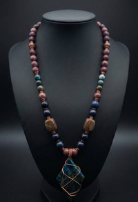 The Blue Apatite Diamond